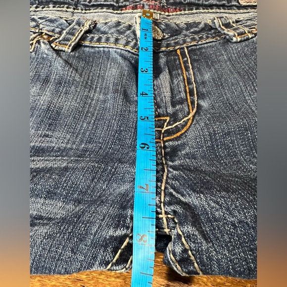 MEK New Mazatlan Bootcut Ladies Denim Buckle Lowrise Size 30/32 Waist 16 Flat - Picture 5 of 8